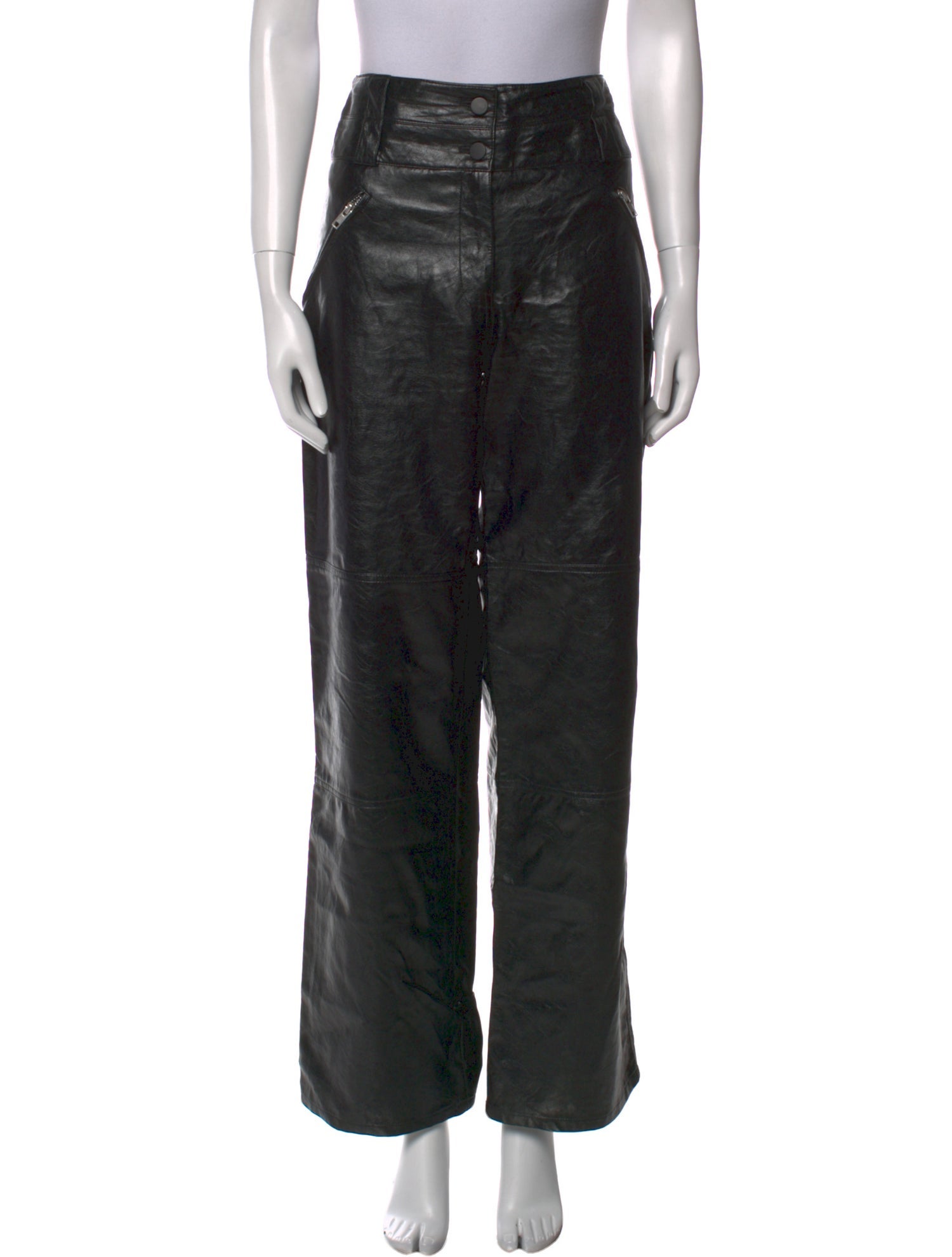 Saint Art Linen Wide Leg Pants