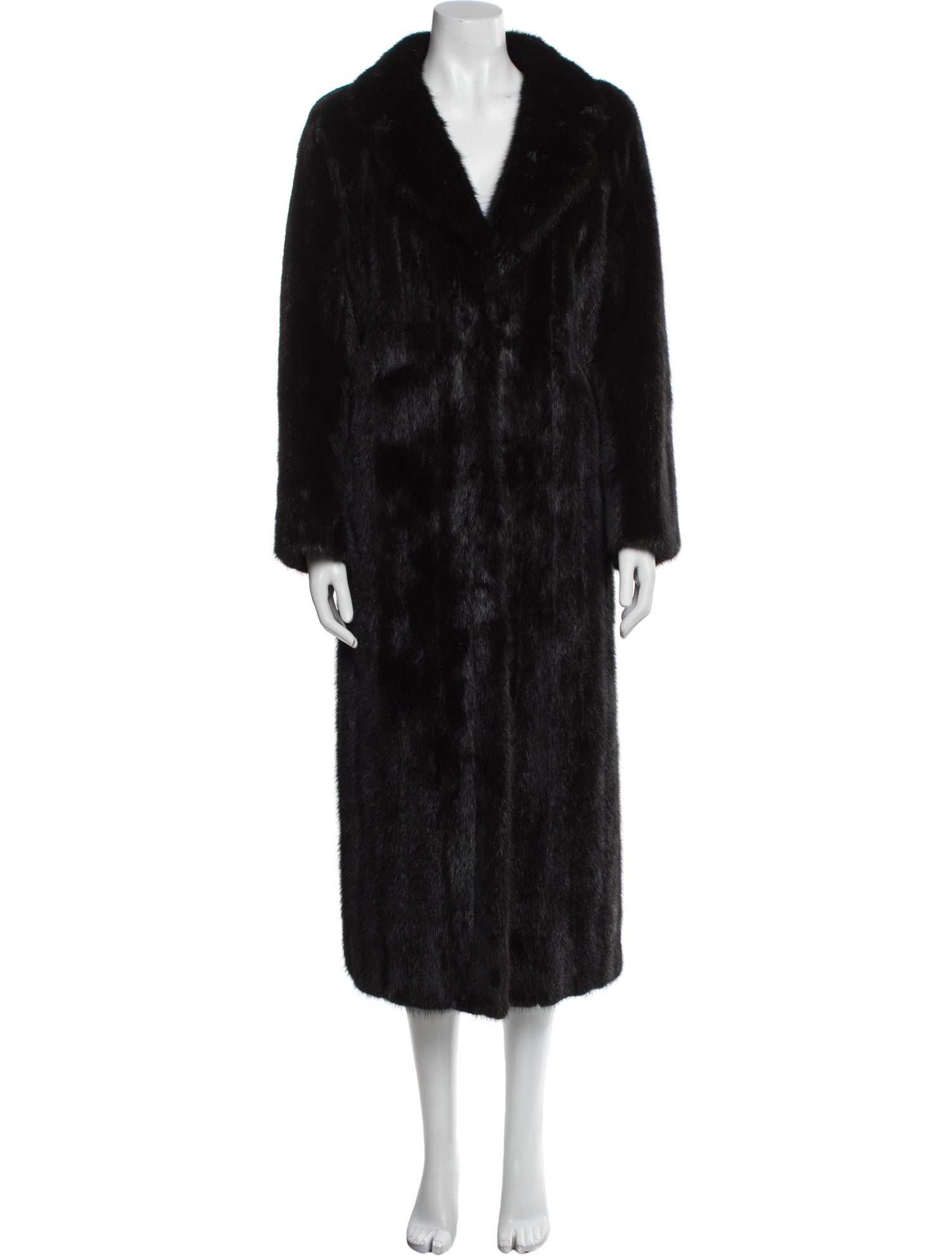 SAFURON Mink Fur Coat