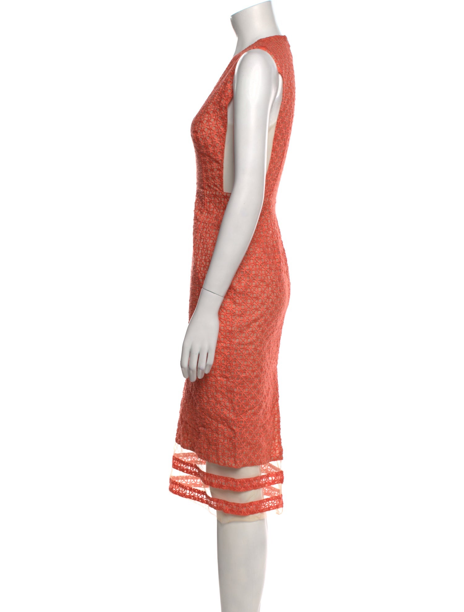 sau Printed Midi Length Dress