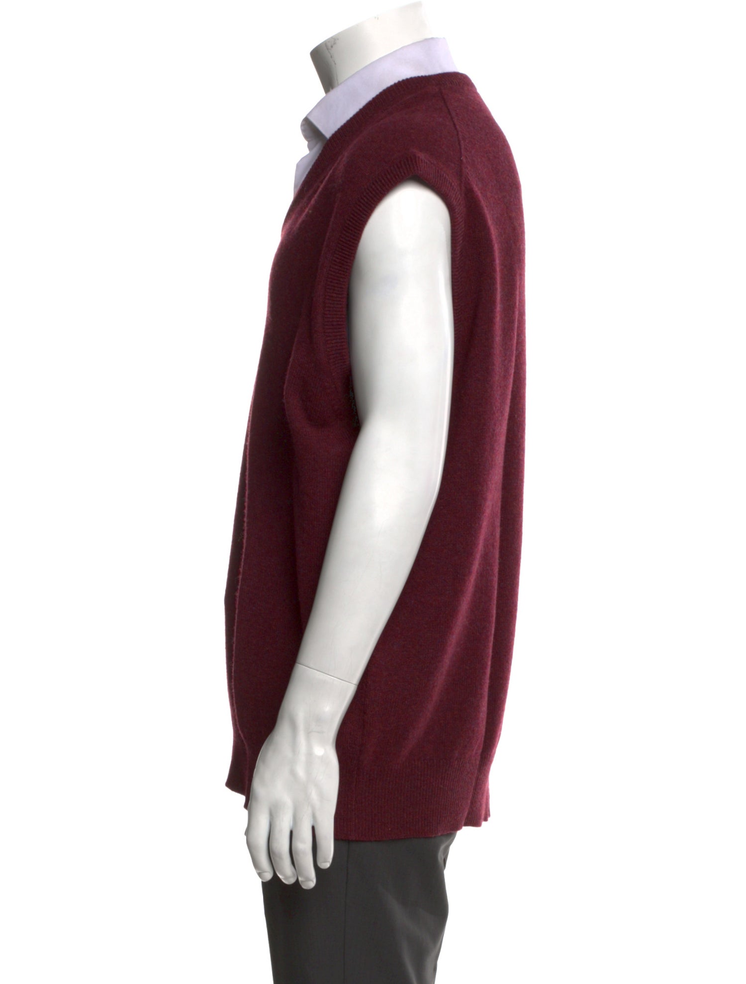 Scott & Charters Wool V-Neck Sweater Vest