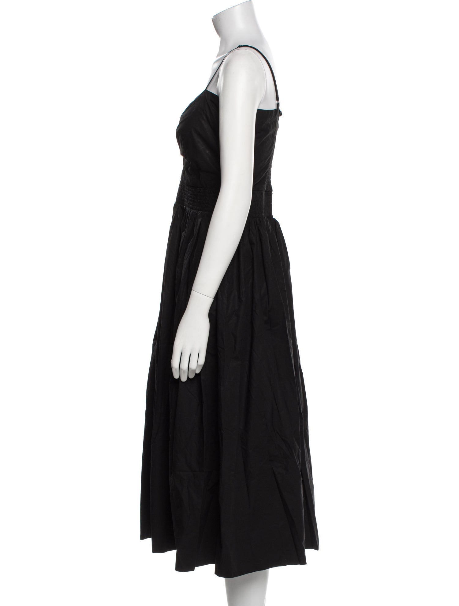 Santicler V-Neck Midi Length Dress