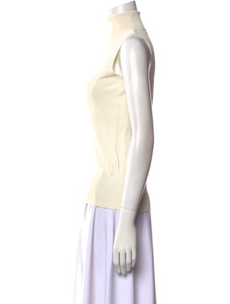 Santicler Turtleneck Sleeveless Top