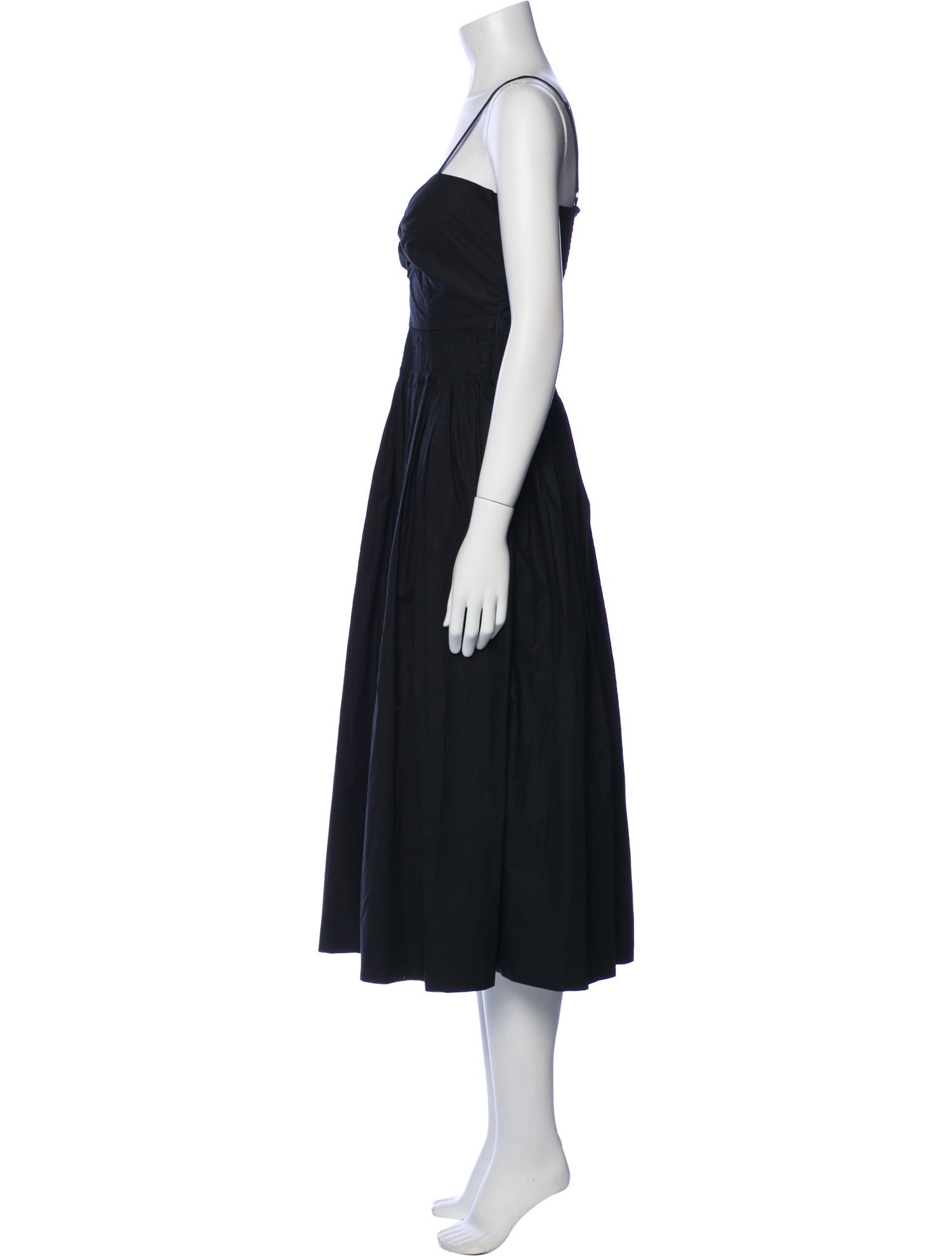 Santicler V-Neck Midi Length Dress