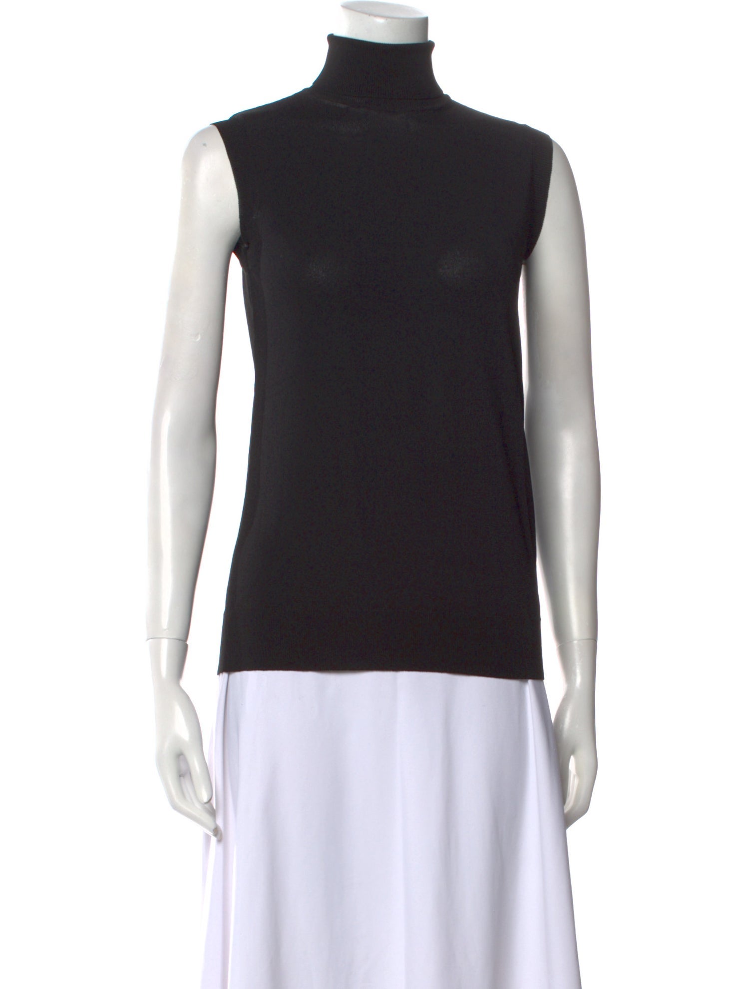 Santicler Turtleneck Sleeveless Top