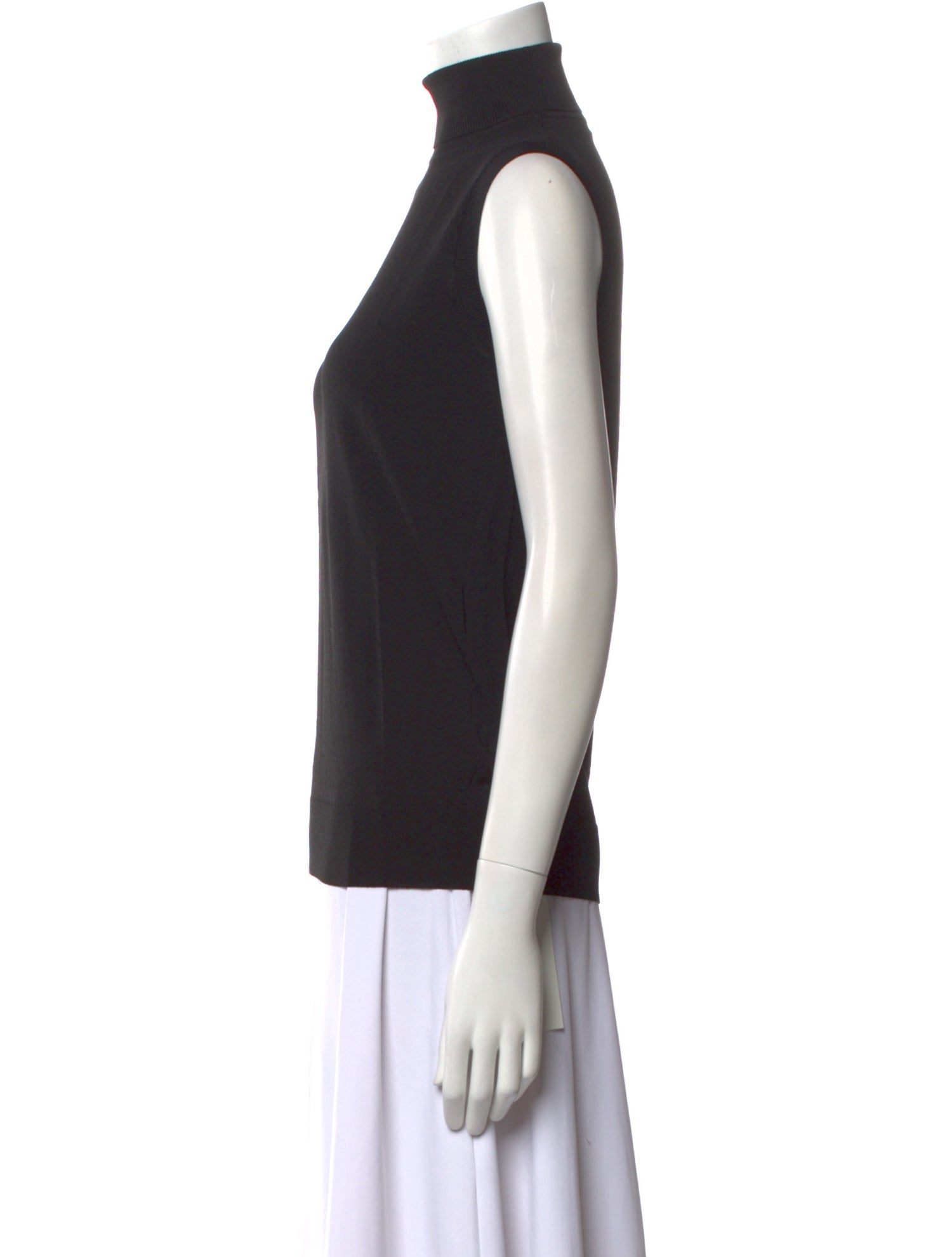 Santicler Turtleneck Sleeveless Top