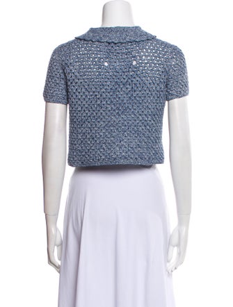 Santicler Short Sleeve Crop Top