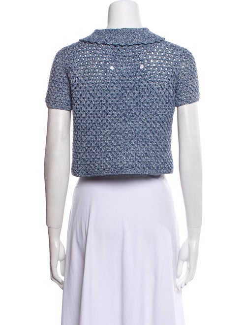 Santicler Short Sleeve Crop Top