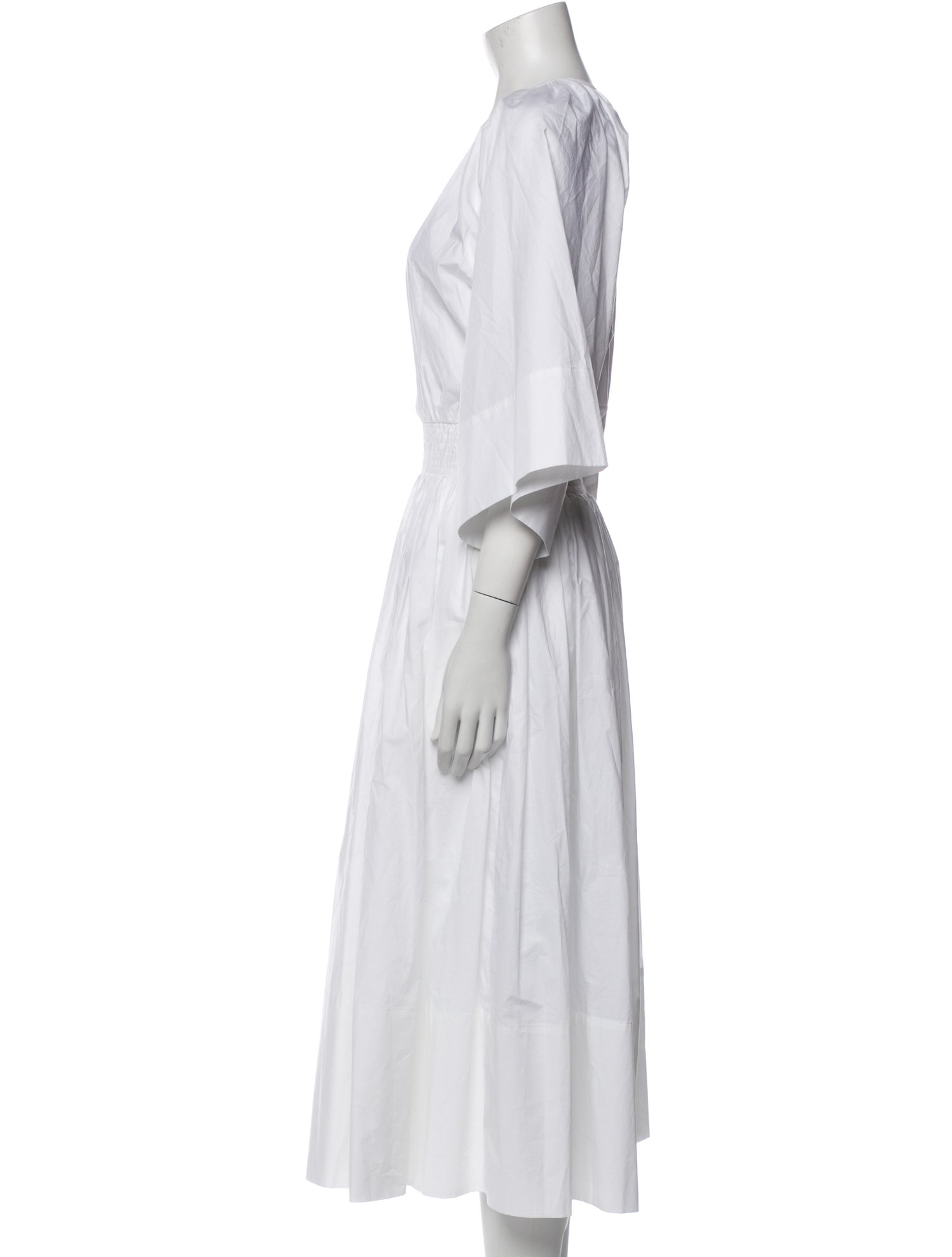 Santicler V-Neck Long Dress