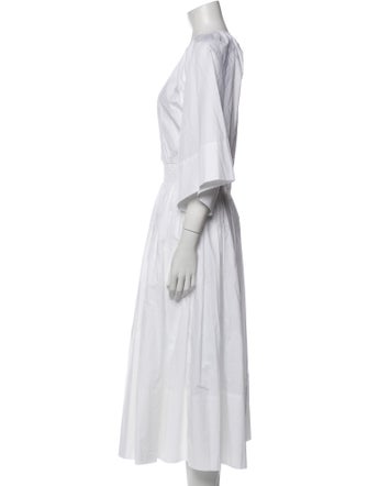 Santicler V-Neck Long Dress