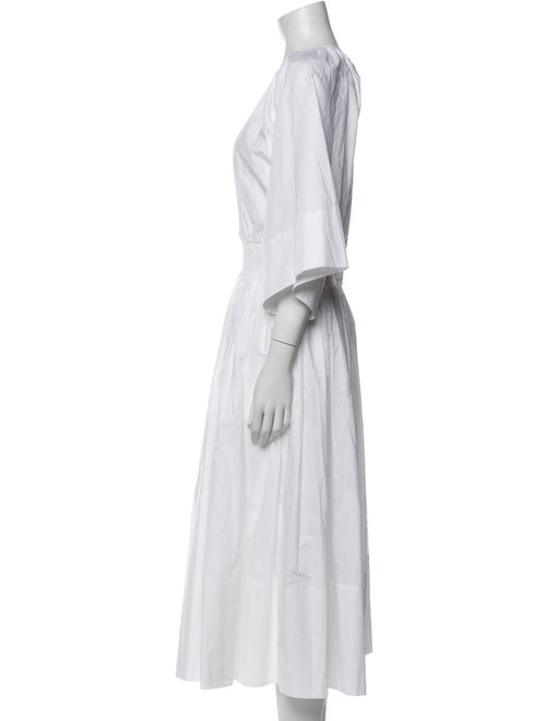 Santicler V-Neck Long Dress