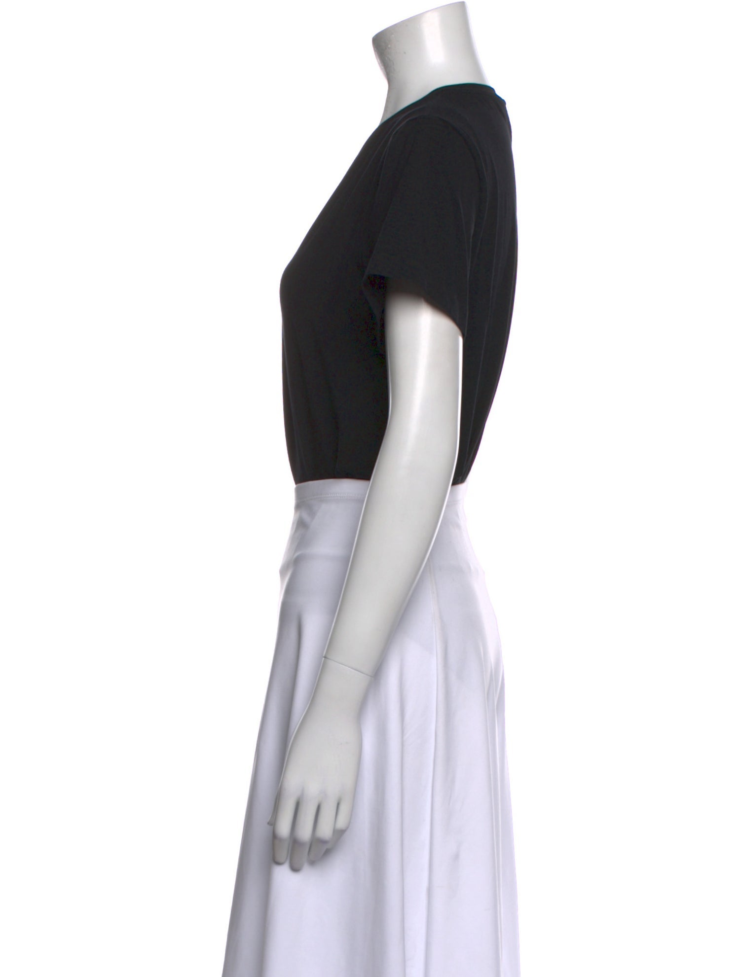 Santicler Crew Neck Short Sleeve Crop Top