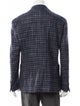 Sartitude Napoli Wool Plaid Print Blazer