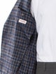 Sartitude Napoli Wool Plaid Print Blazer