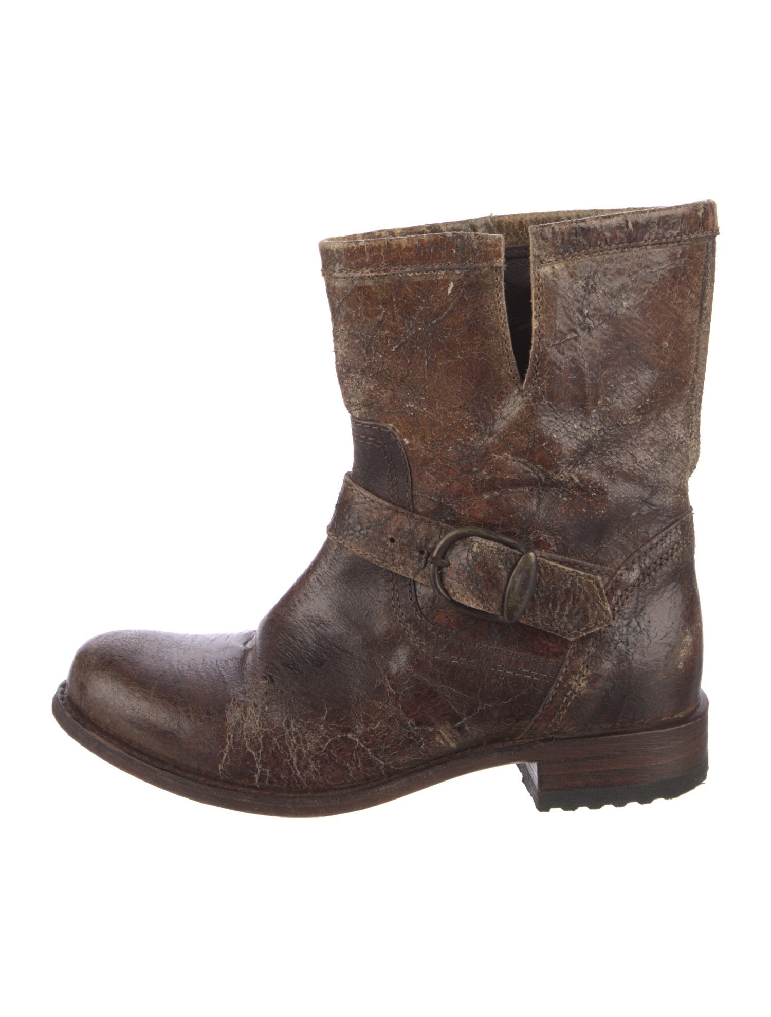 Sendra Leather Moto Boots