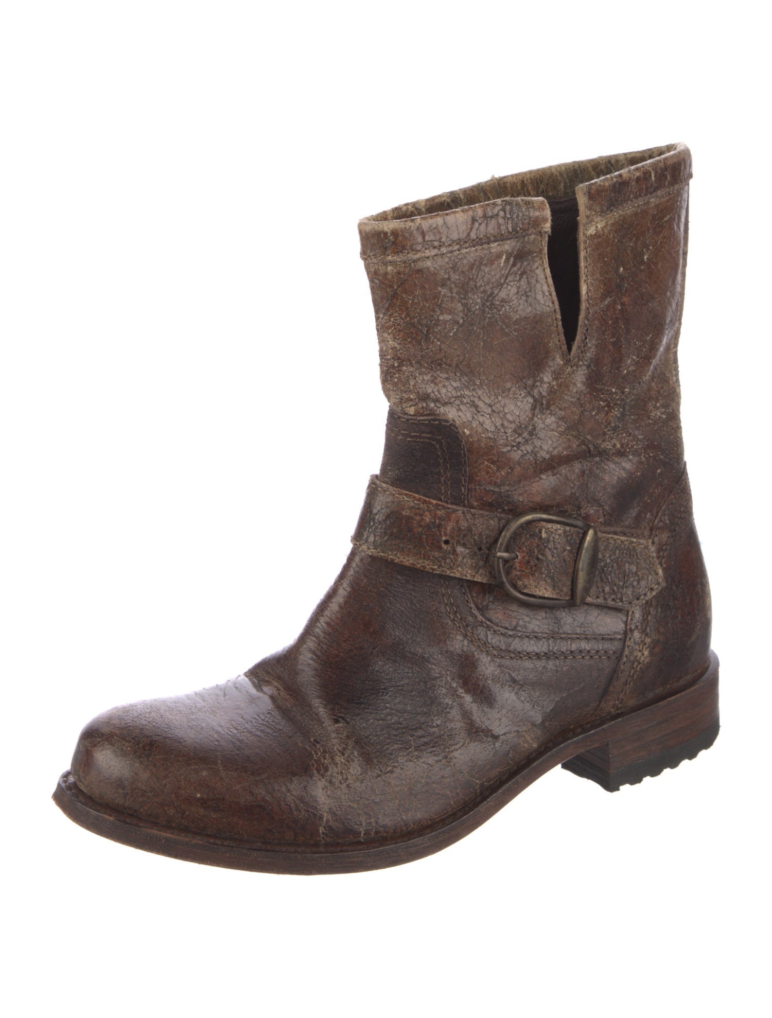 Sendra Leather Moto Boots