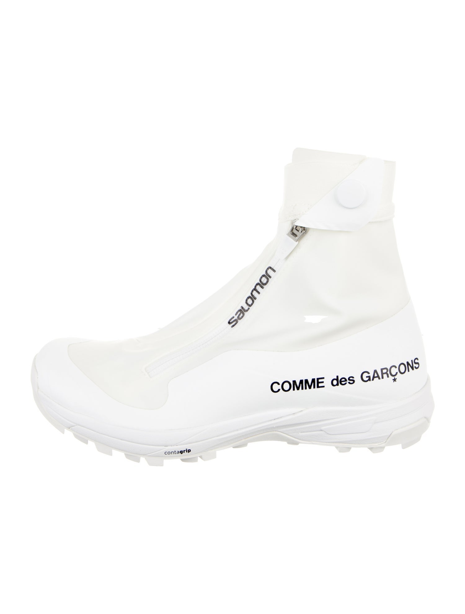 Salomon x Comme des Garçons Graphic Print Sock Sneakers