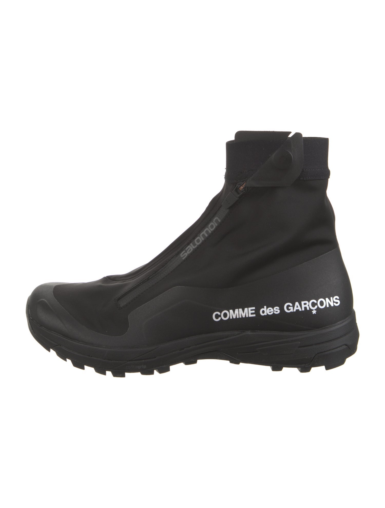 Salomon x Comme des Garçons Nylon Sock Sneakers Black Sneakers, Shoes