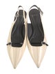 Sartorial Eyes Patent Leather Slingback Flats
