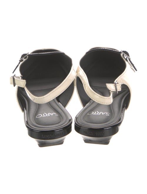 Sartorial Eyes Patent Leather Slingback Flats