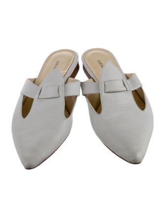 Sarah Flint Leather Mules