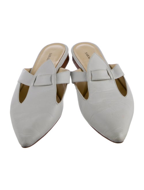 Sarah Flint Leather Mules