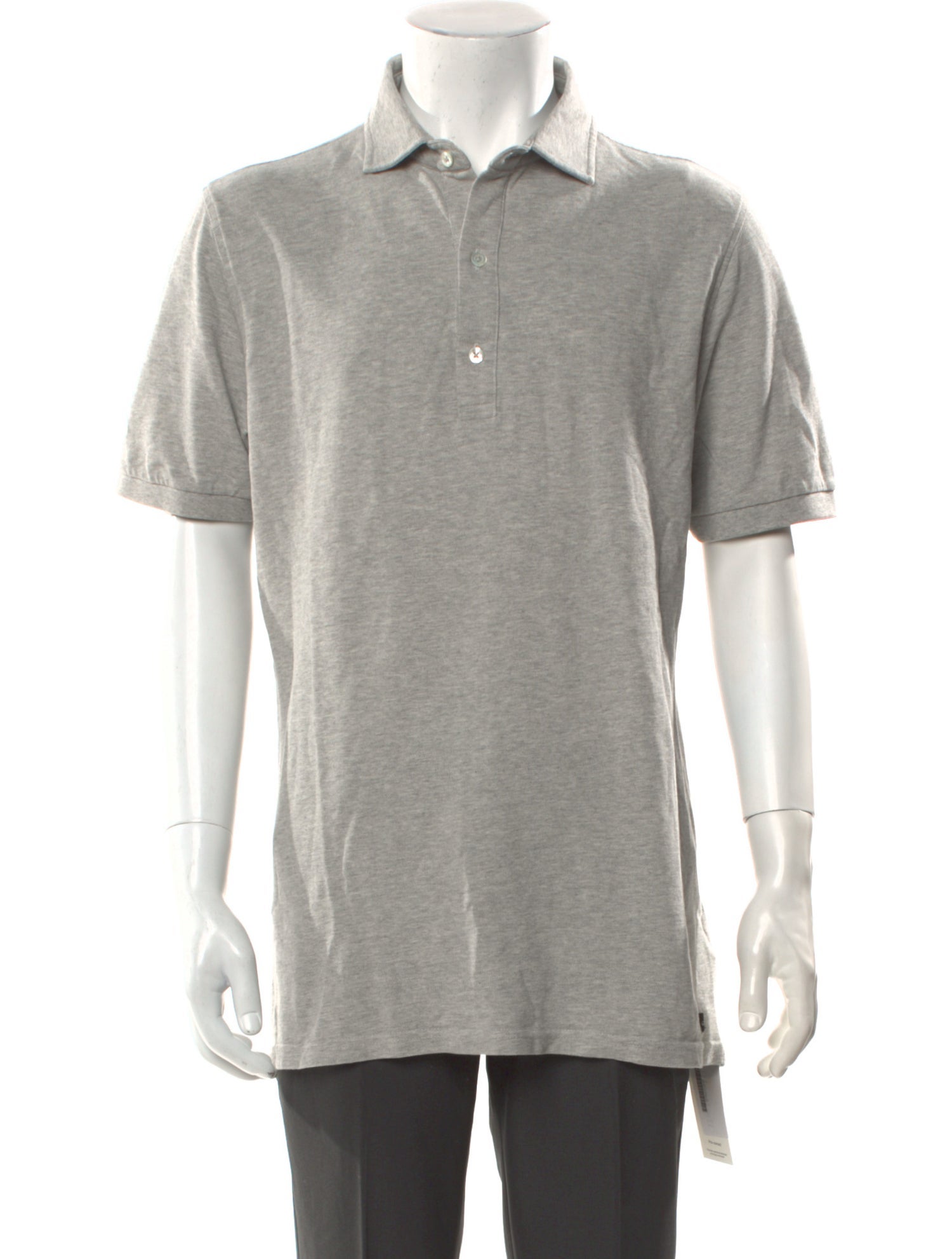 Wahts V-Neck Short Sleeve Polo Shirt