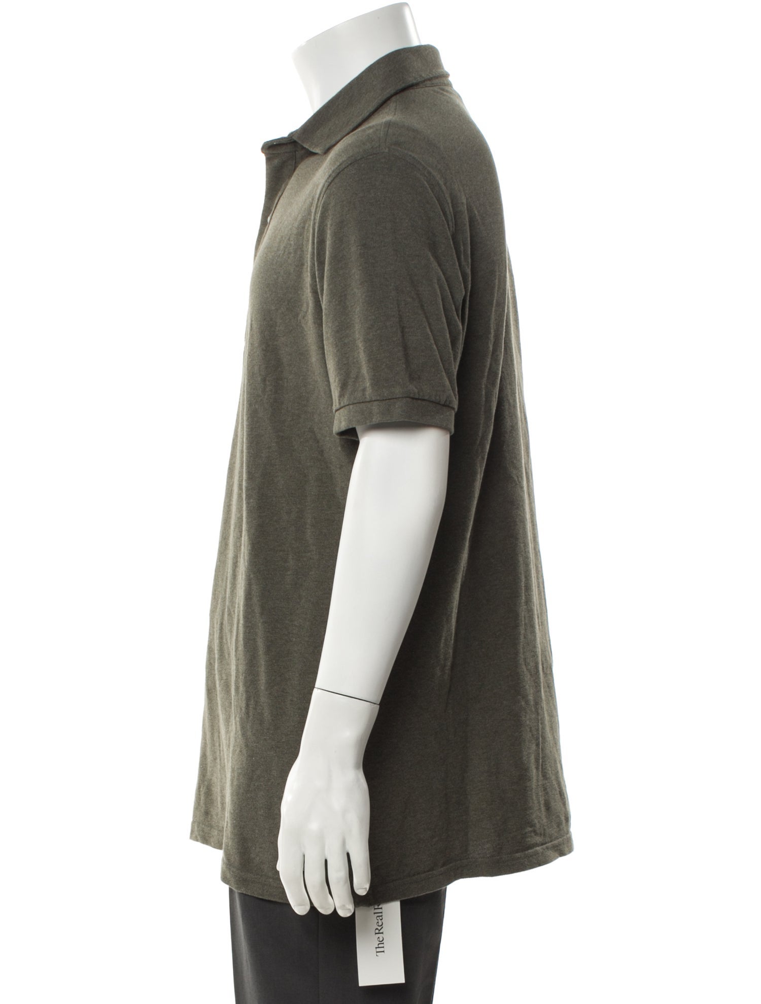 Wahts Collar Short Sleeve Polo Shirt