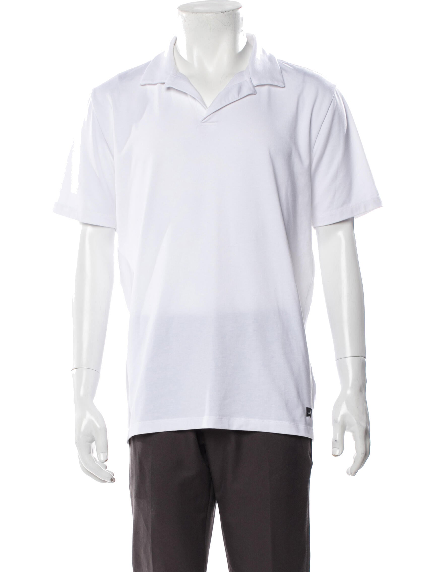 Wahts Collar Short Sleeve Polo Shirt