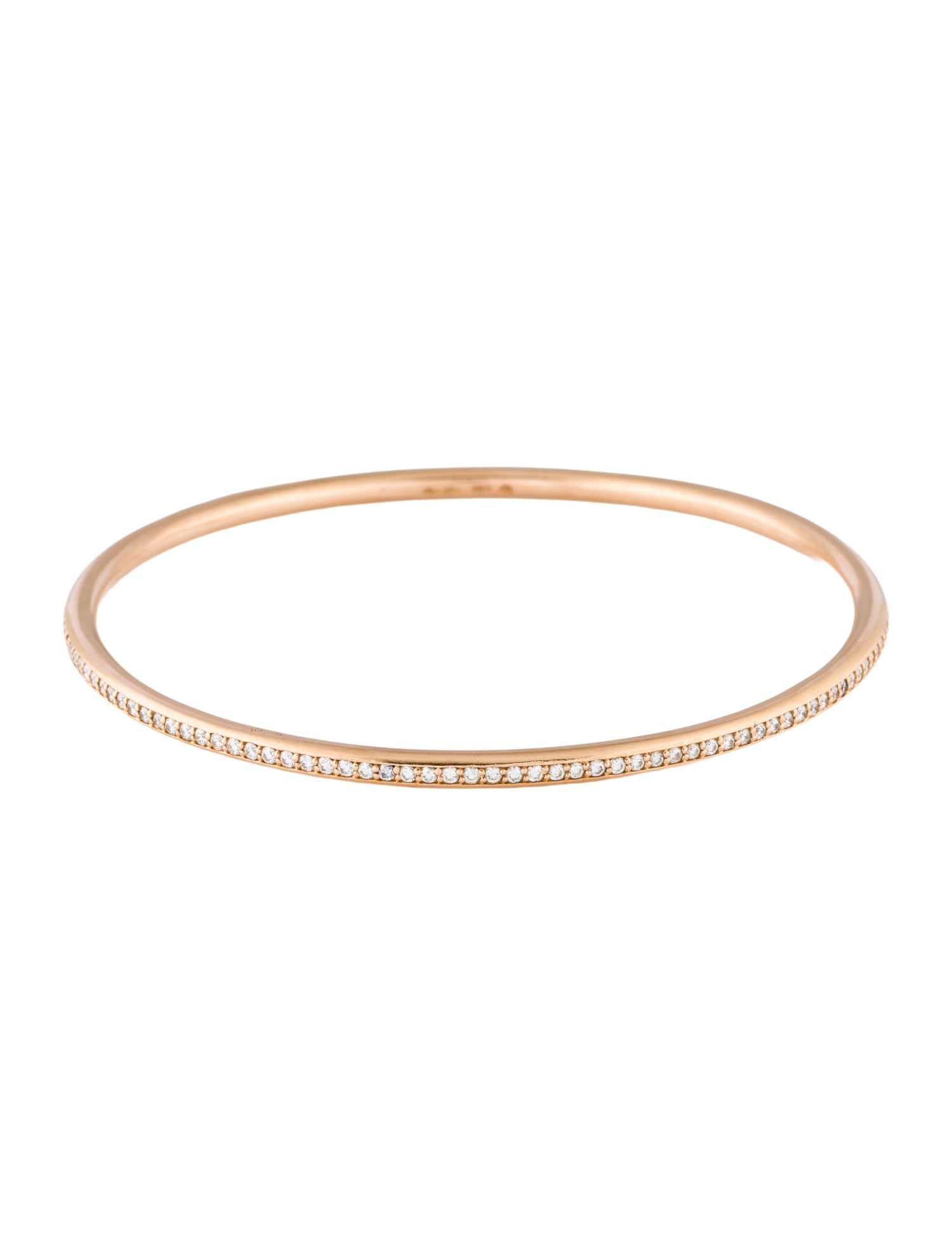 Sam Lehr 18K 1.65ctw Diamond Bangle Bracelet