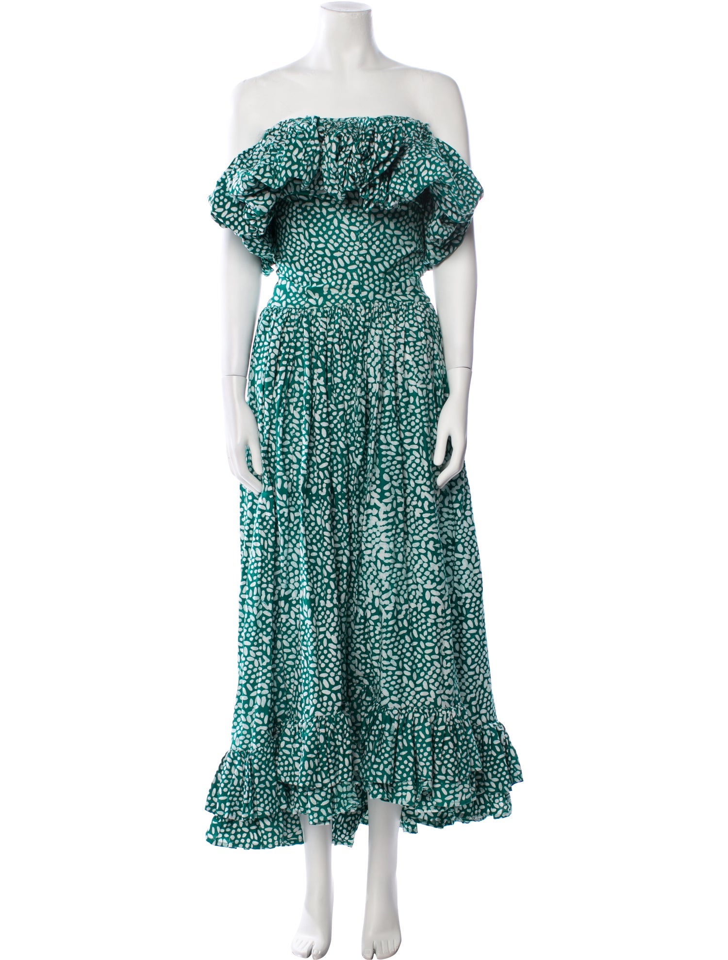 Sika'a Printed Long Dress