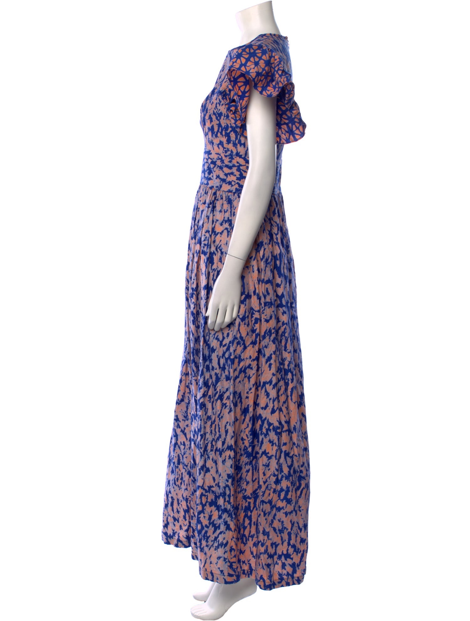 Sika'a Printed Long Dress
