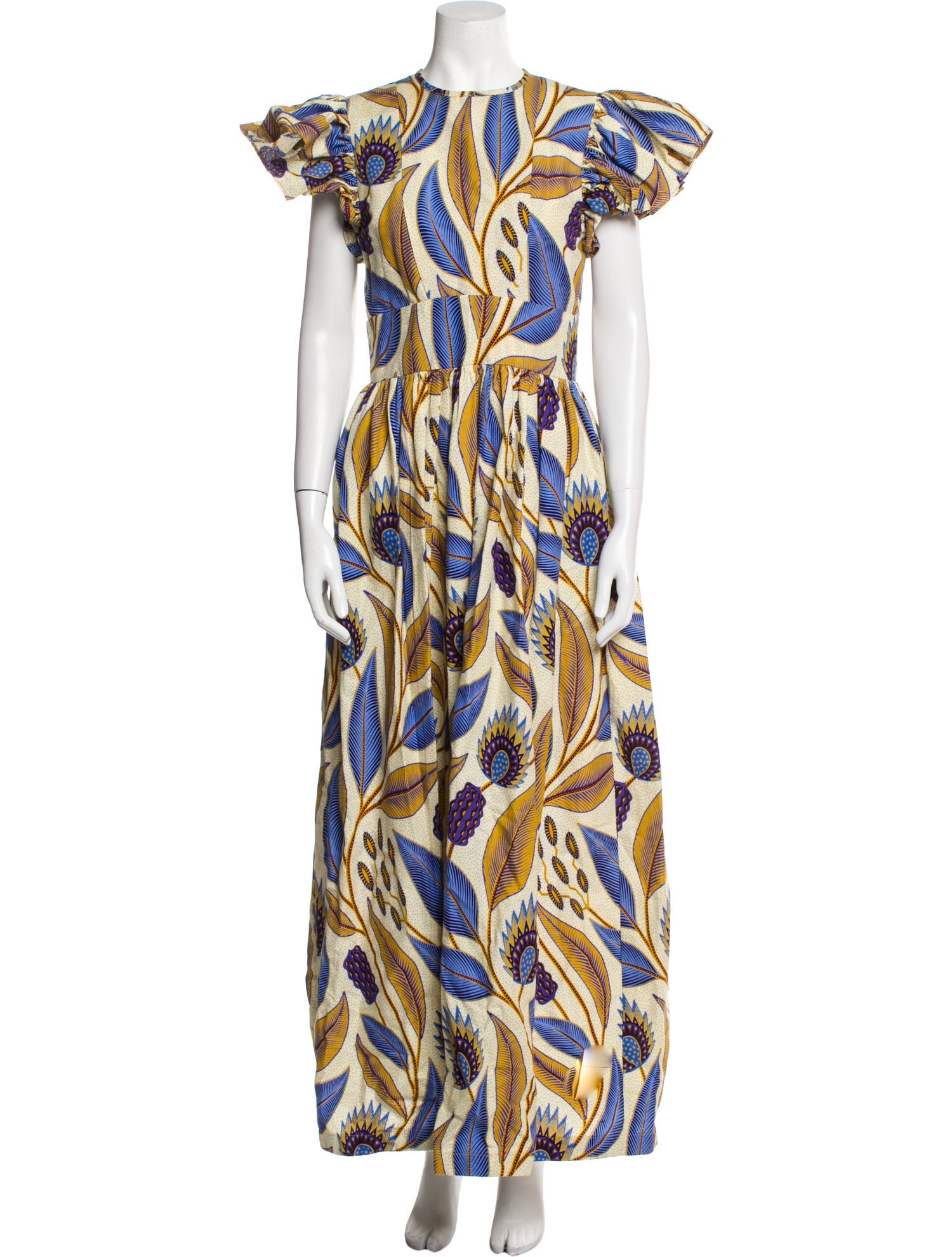 Sika'a Printed Long Dress