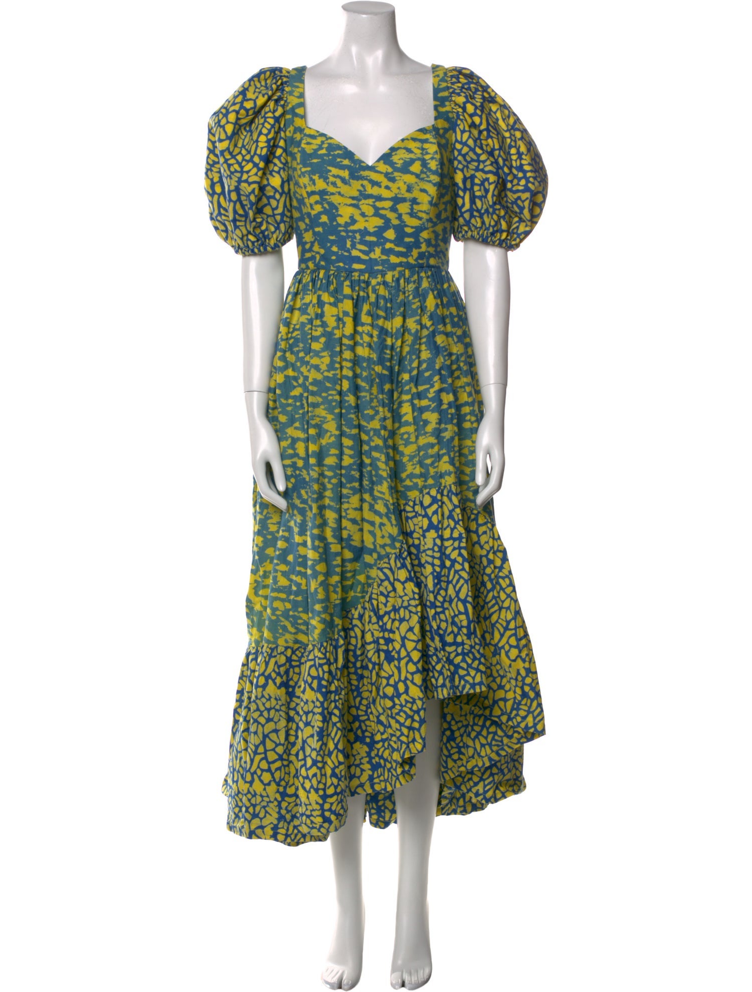 Sika'a Printed Long Dress