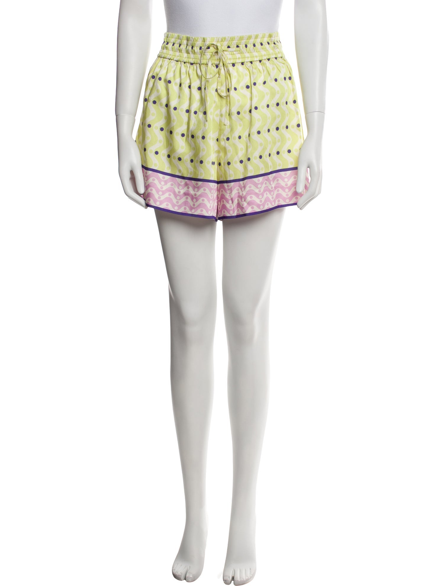 Sandro x Louis Barthélémy Printed Mini Shorts