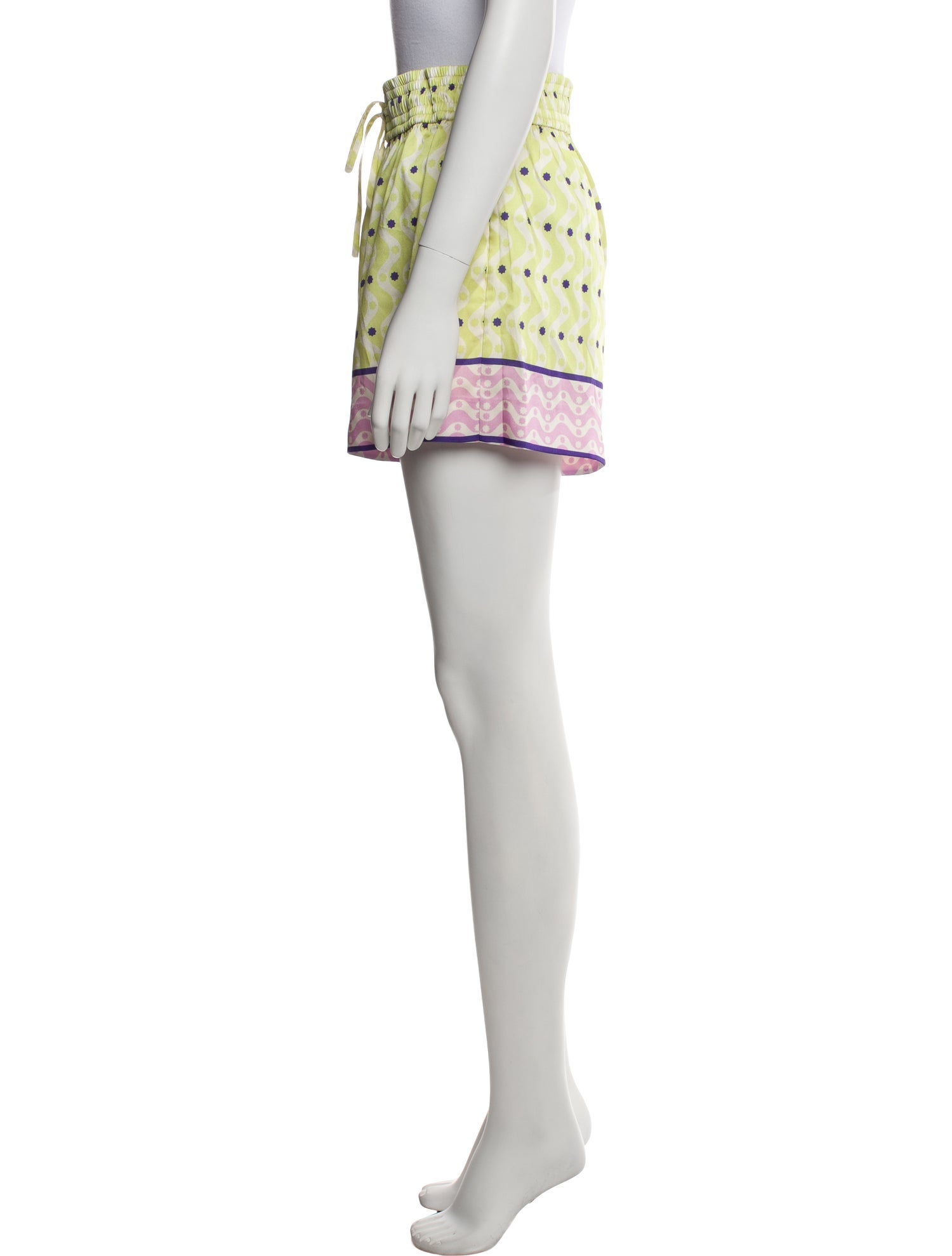 Sandro x Louis Barthélémy Printed Mini Shorts