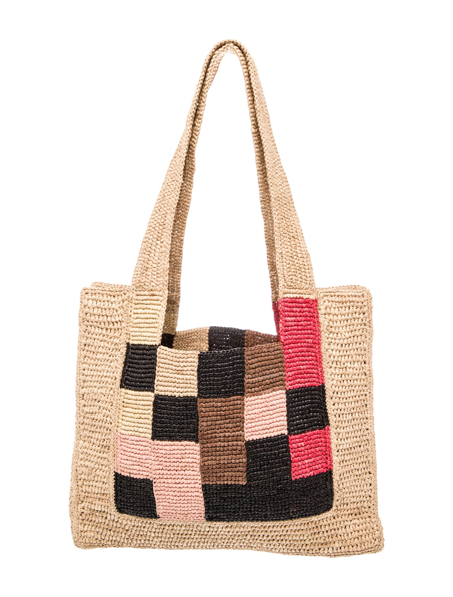 Sandro x Louis Barthélémy Raffia Shoulder Bag