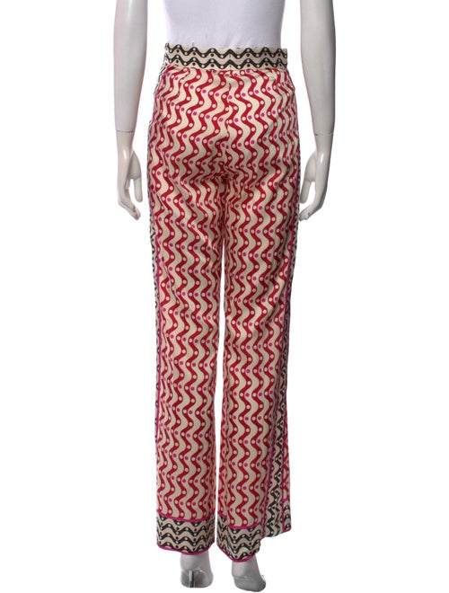 Sandro x Louis Barthélémy Printed Wide Leg Pants