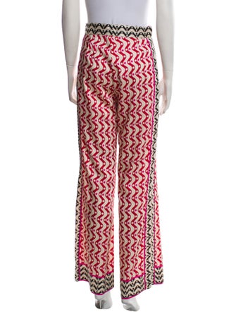 Sandro x Louis Barthélémy Printed Wide Leg Pants