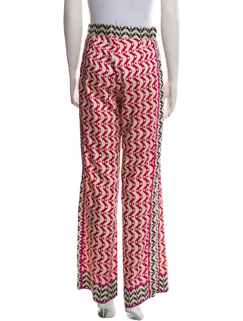 Sandro x Louis Barthélémy Printed Wide Leg Pants