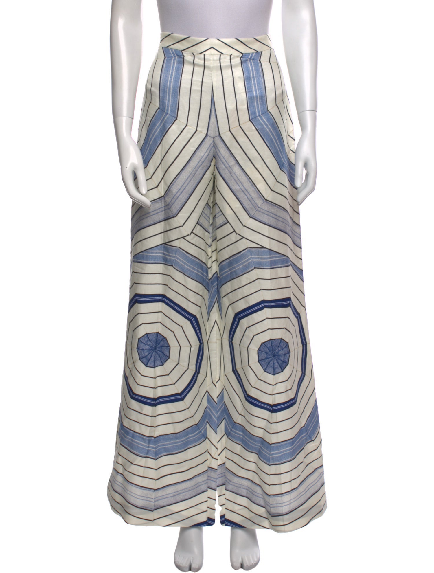 Sandro x Louis Barthélémy Striped Wide Leg Pants w/ Tags