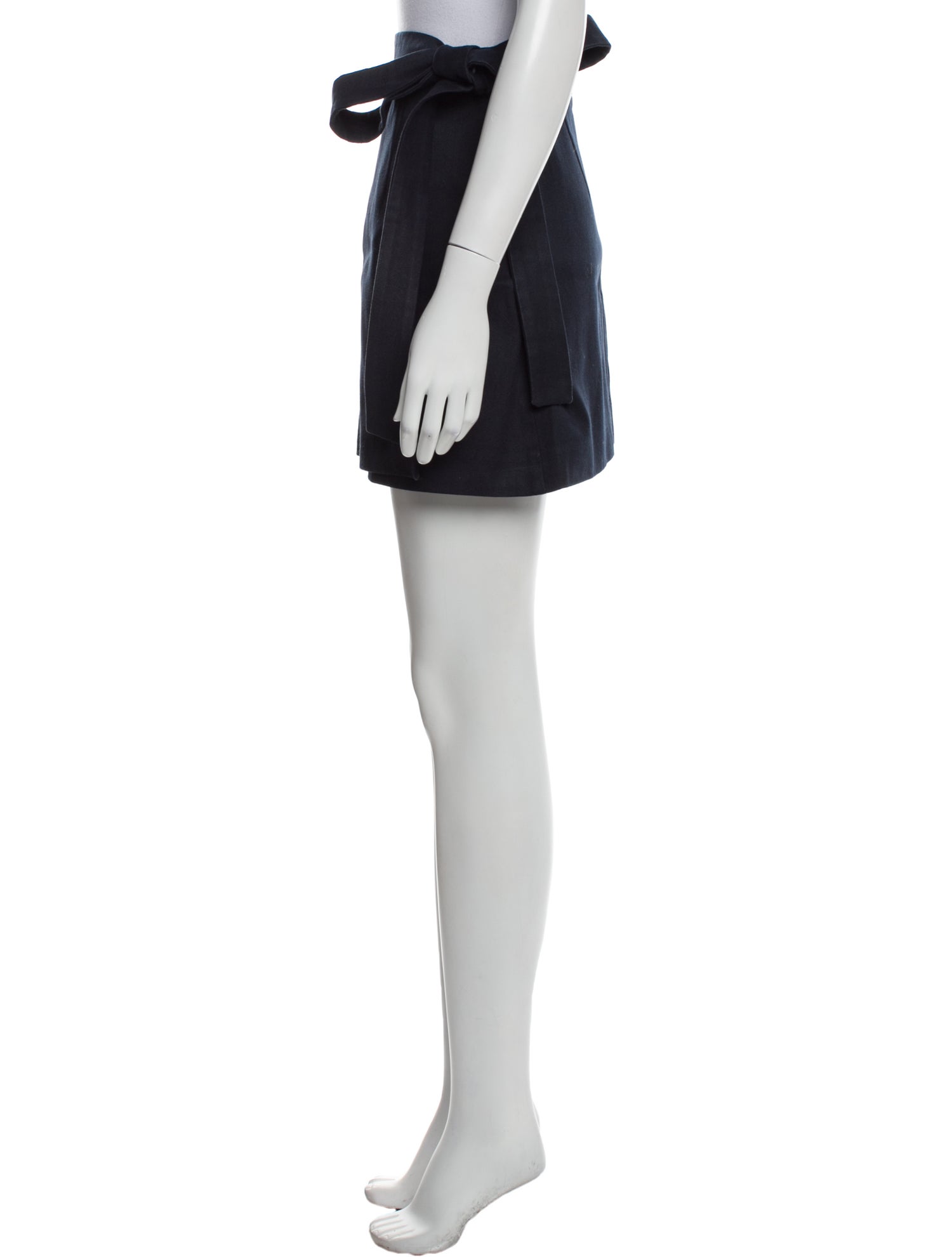 Sa Su Phi Pleated Accents Mini Skirt