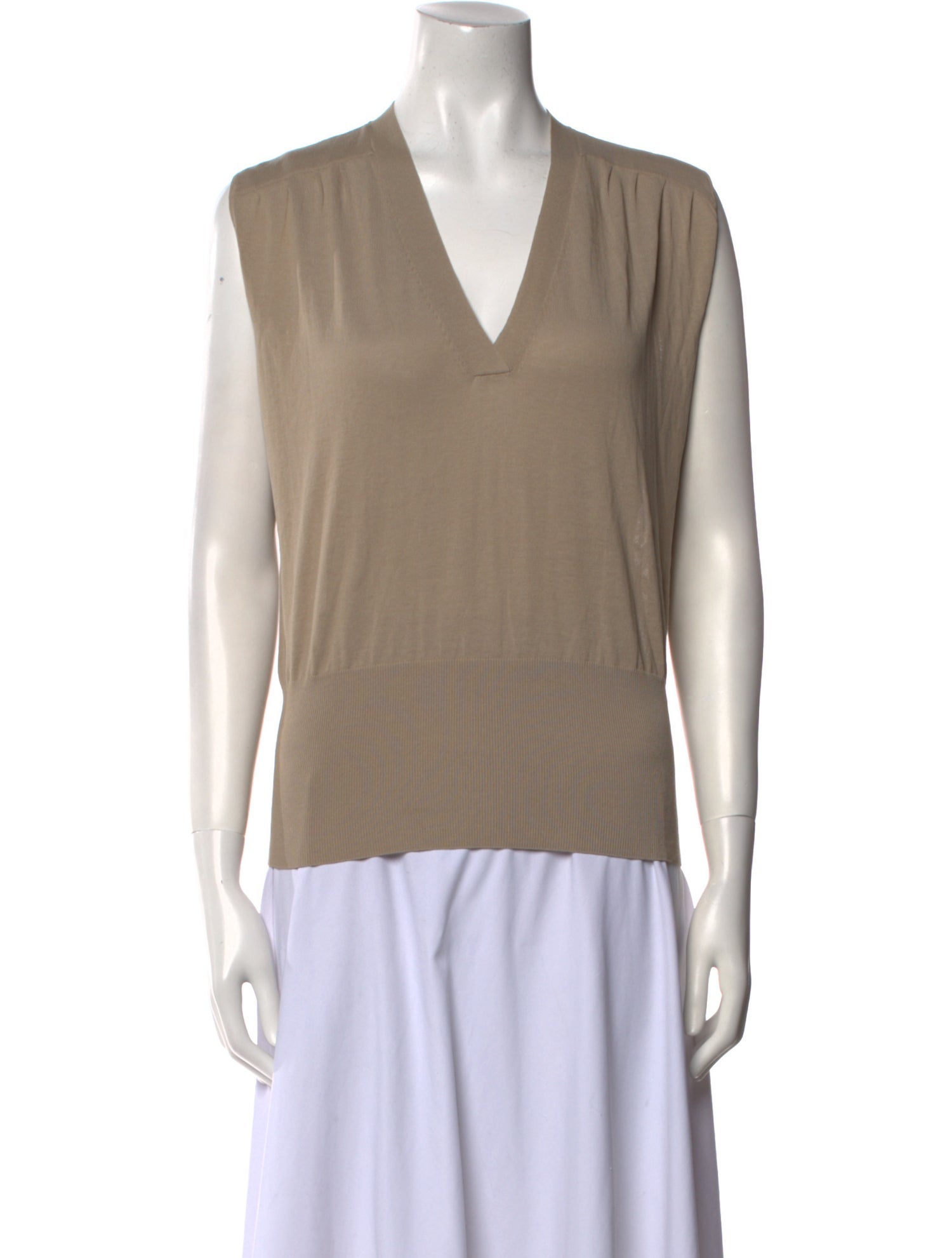 Sa Su Phi V-Neck Sleeveless Top w/ Tags