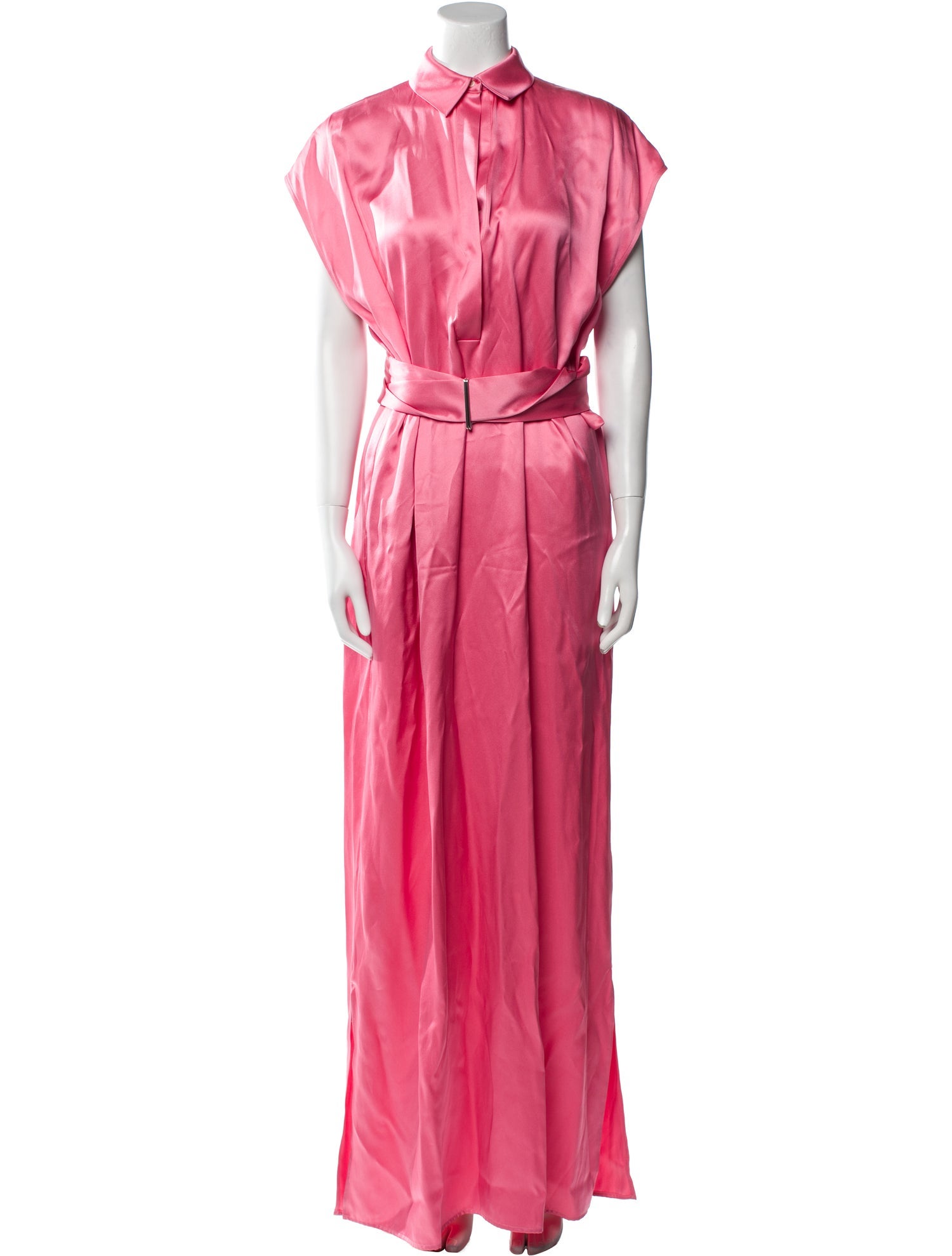 Sa Su Phi Mock Neck Long Dress