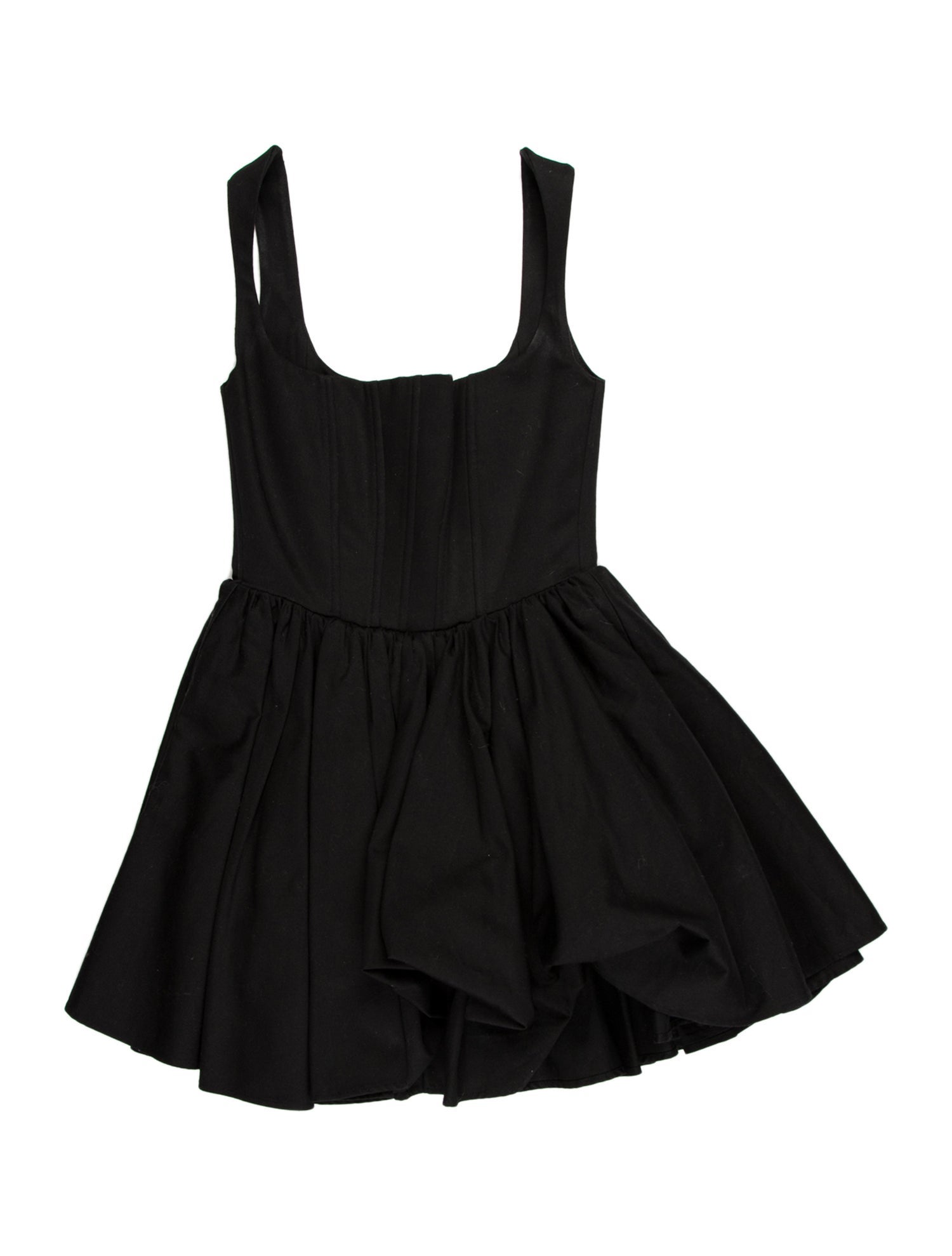 Silvia Astore Scoop Neck Mini Dress