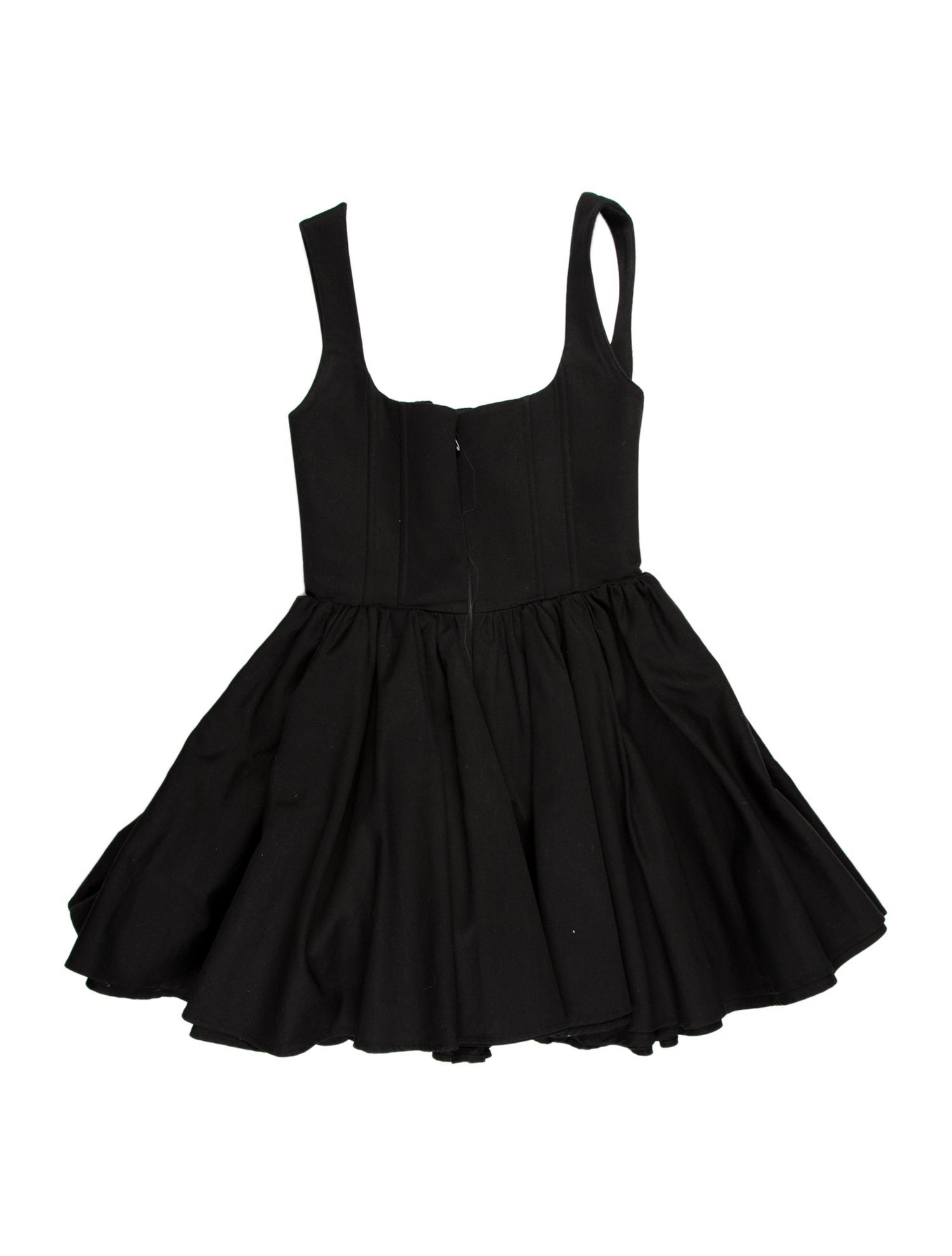 Silvia Astore Scoop Neck Mini Dress