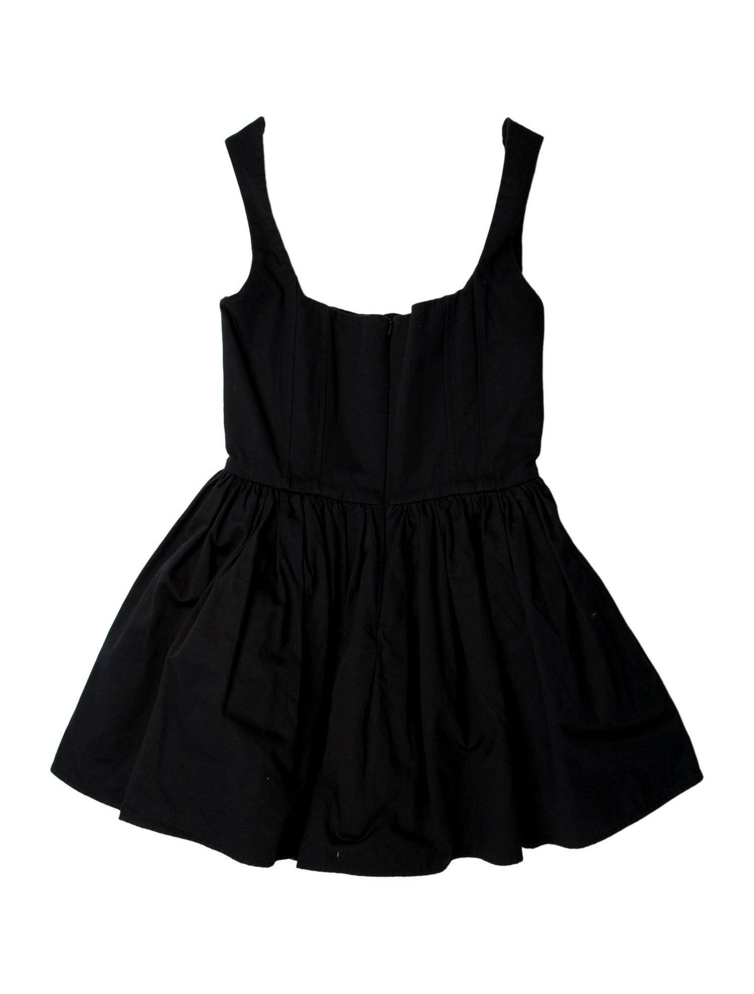 Silvia Astore Square Neckline Mini Dress