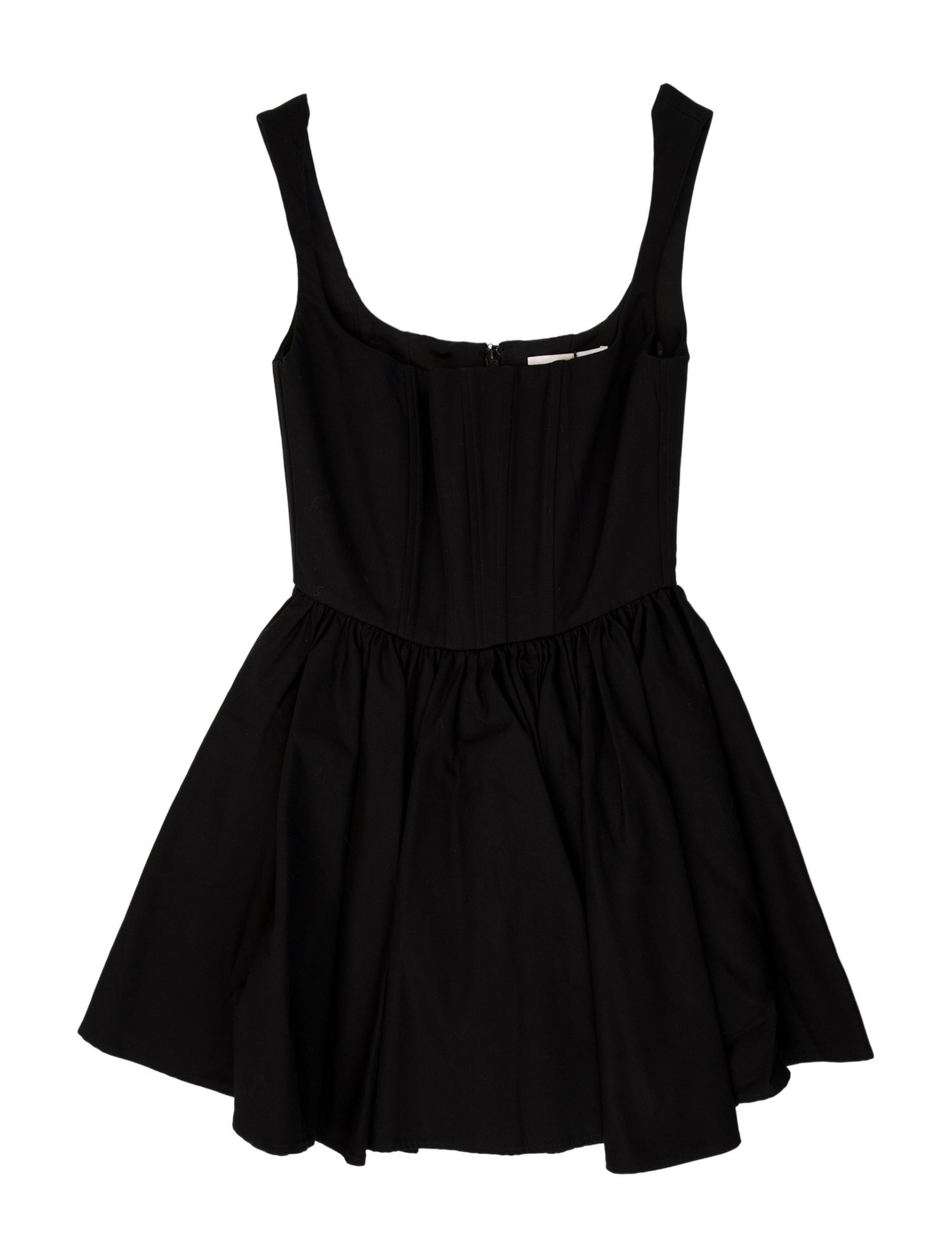 Silvia Astore Scoop Neck Mini Dress