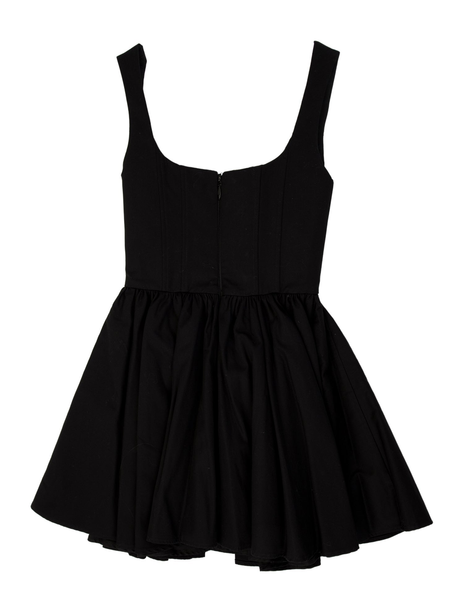 Silvia Astore Scoop Neck Mini Dress