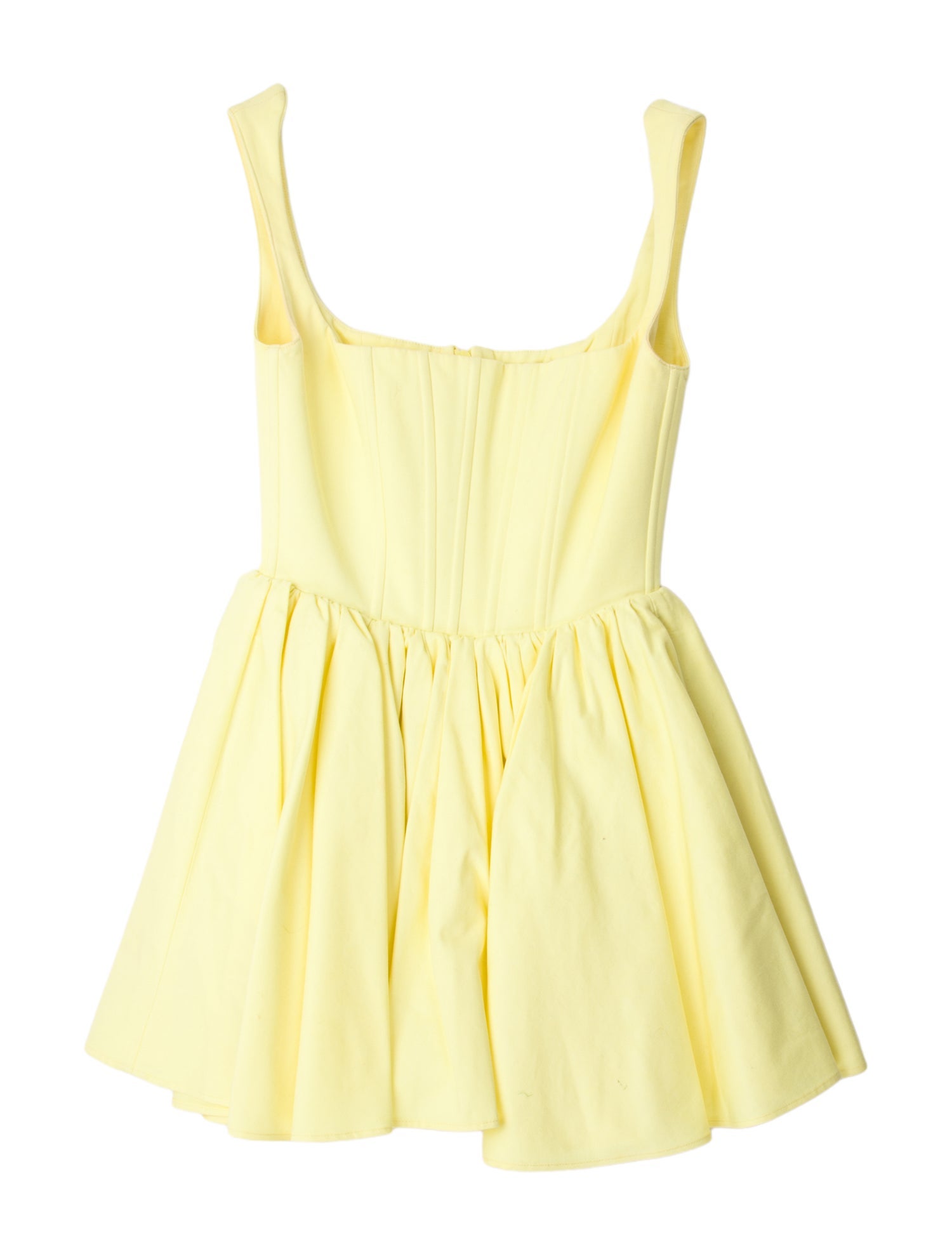 Silvia Astore Square Neckline Mini Dress