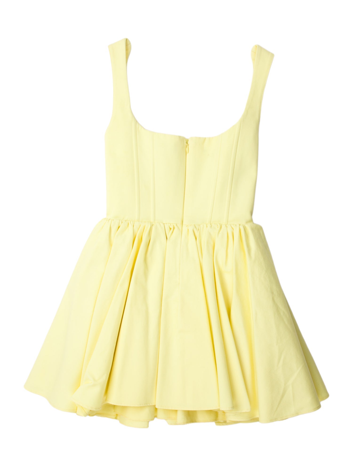 Silvia Astore Square Neckline Mini Dress